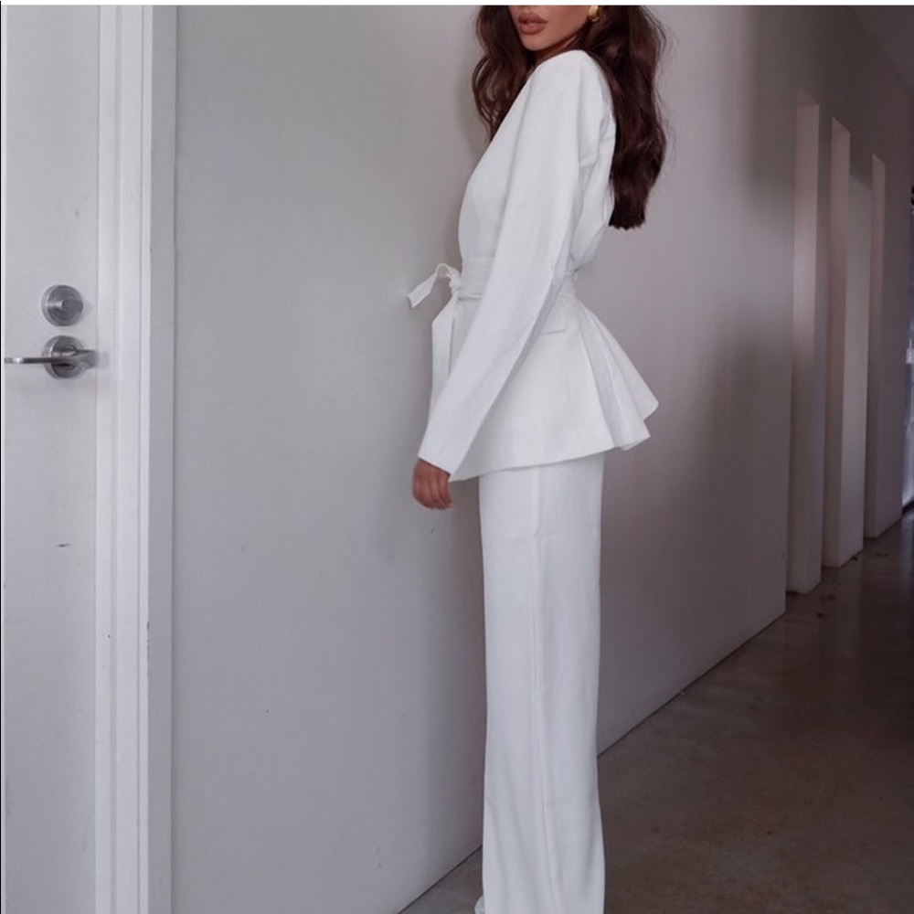 Zara belted blazer+ pants bloggers favorite - Picture 15 of 16